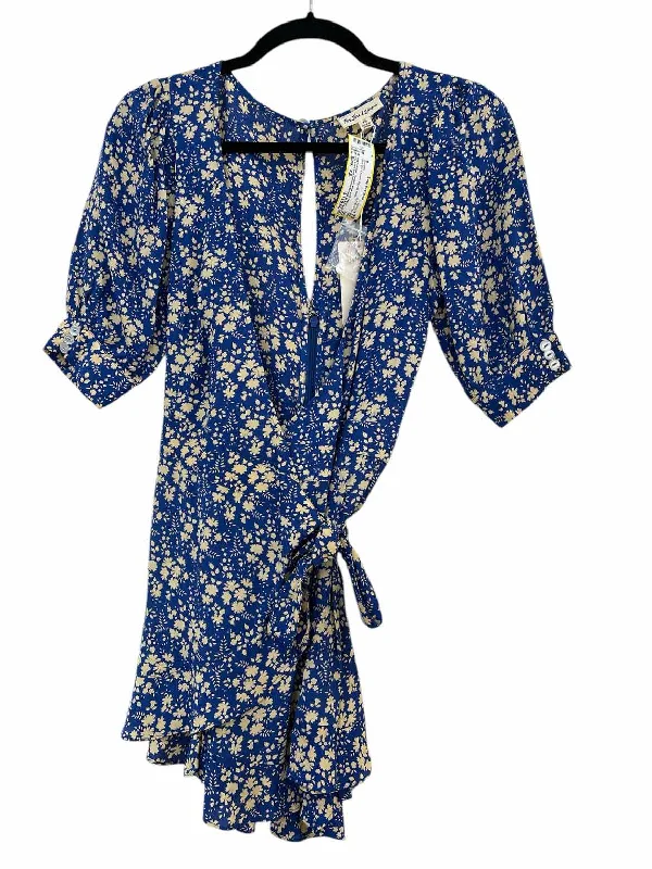 Daily Specials For Love and Lemons Blue and Cream Size XS Romper