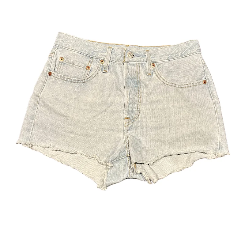 Get It Before It’s Gone Blue Denim Shorts By Levis, Size: 4