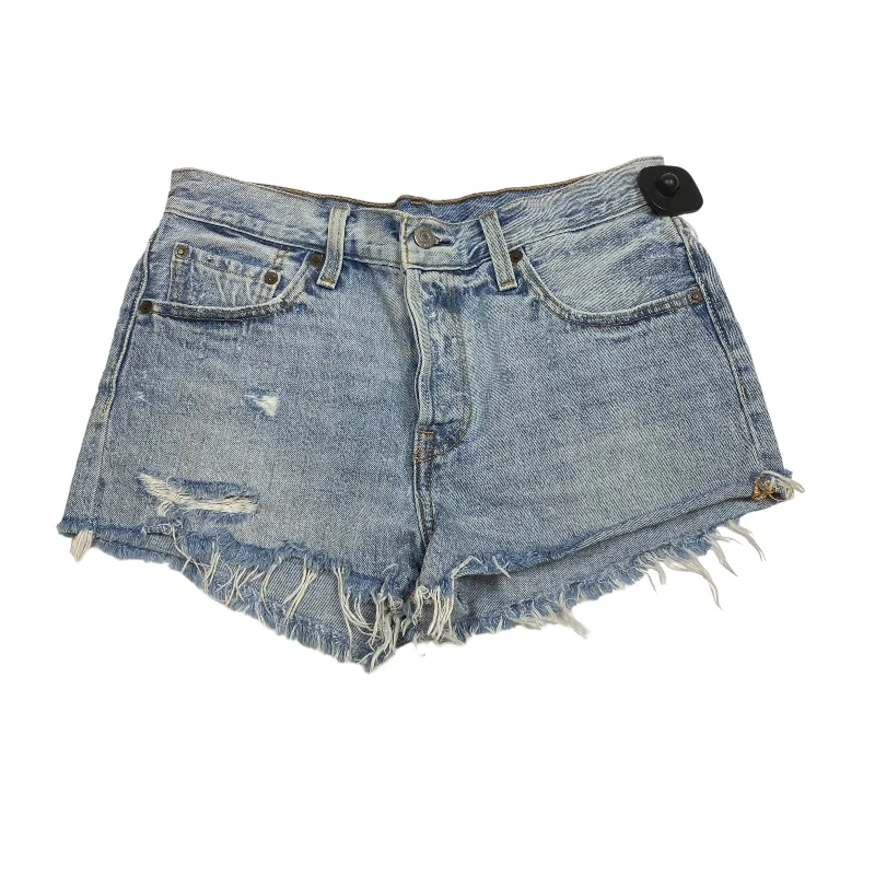 Price Drop Alert Blue Denim Shorts Levis, Size 4