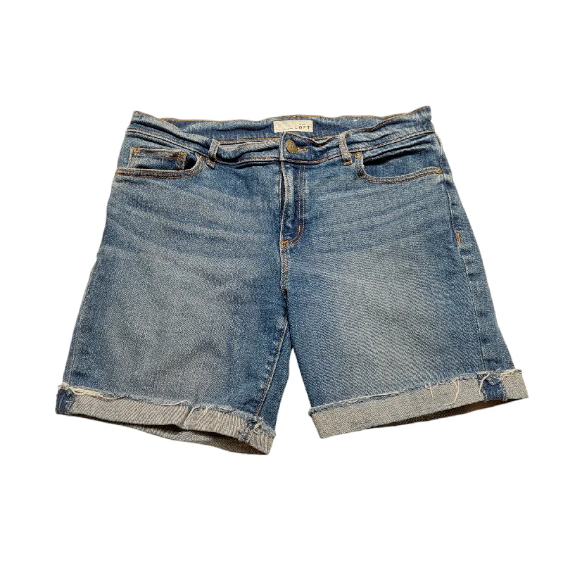 Can't Miss Blue Shorts Loft, Size 8