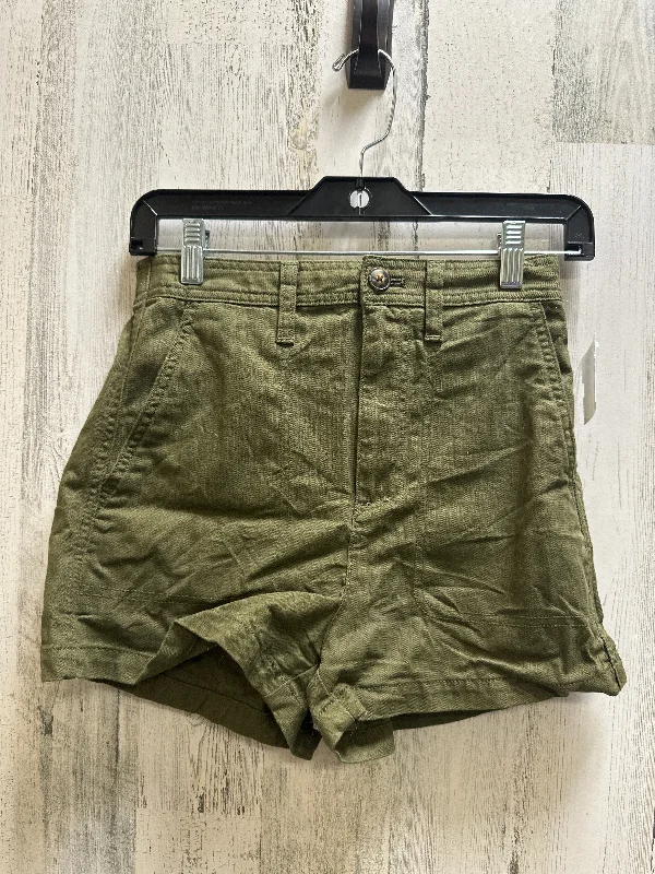Super Savings Green Shorts Madewell, Size Xxs