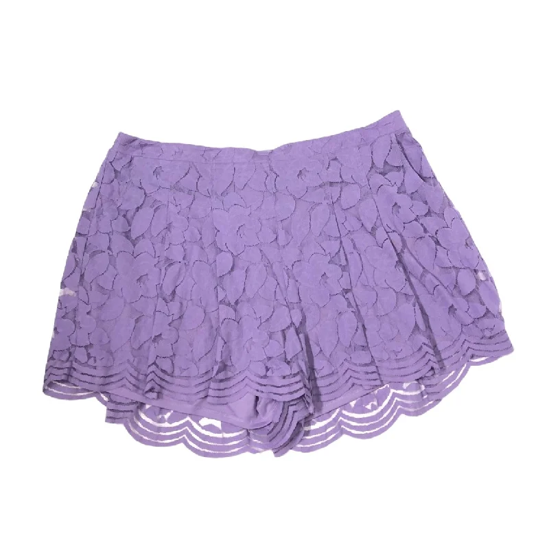 Price Blitz Purple Shorts Torrid, Size 4x