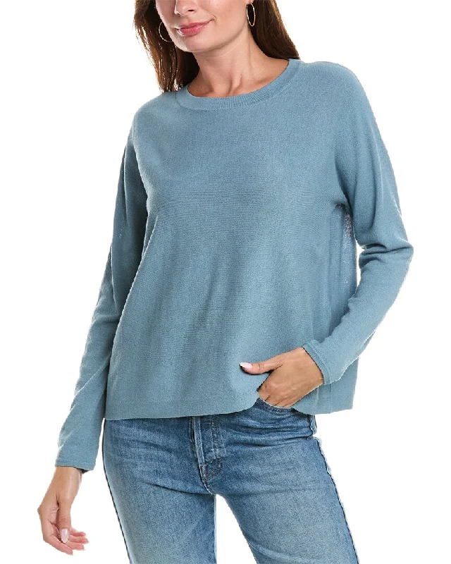 Price Smash EILEEN FISHER Round Neck Wool Top
