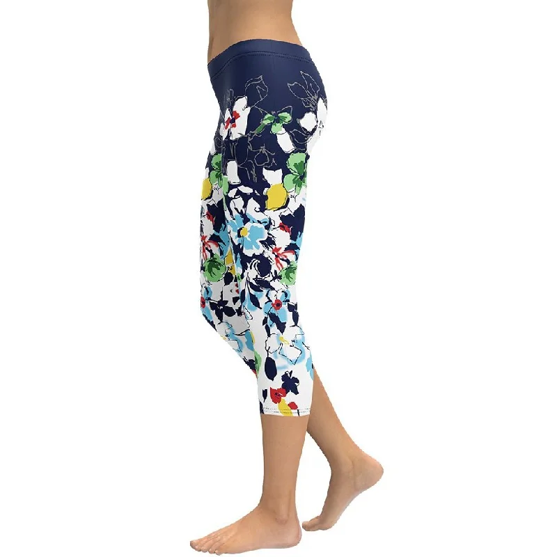 Don't Miss Flower Drawings Capris