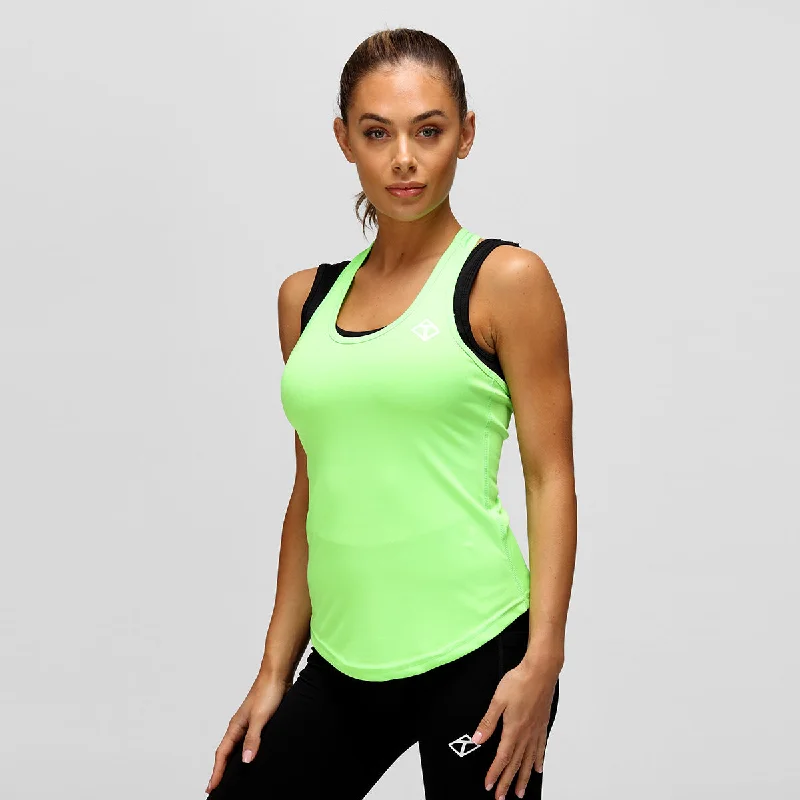 Best Bargains Green Performance Strap Back Vest