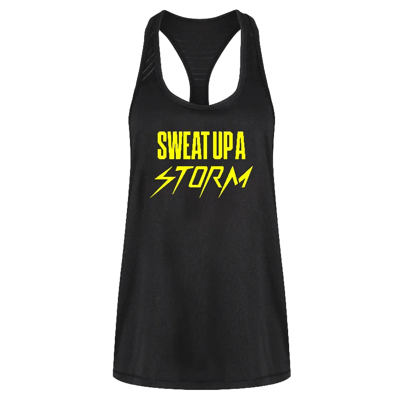 Buy More, Save More Sweat Up A Storm Mesh Racerback Vest